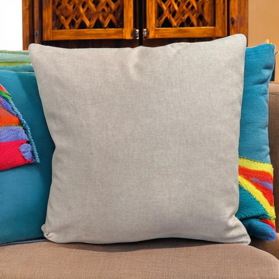 Every day Natural Linen Blend Cushion for a touch of rustic elegance