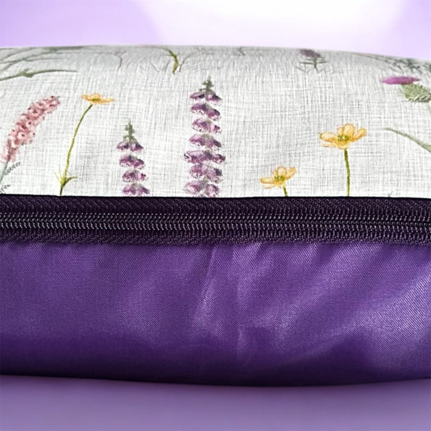 BELLA Handmade Easy Wipe: The Thistle Edition Water Resistant Cushion