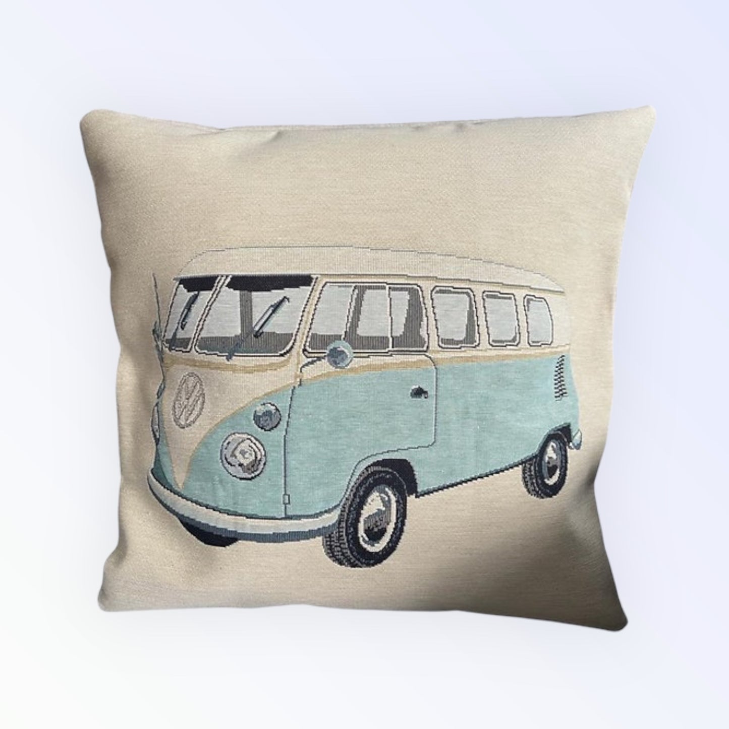 Iconic VW Camper Van Handmade Cotton Drill Cushion Cover