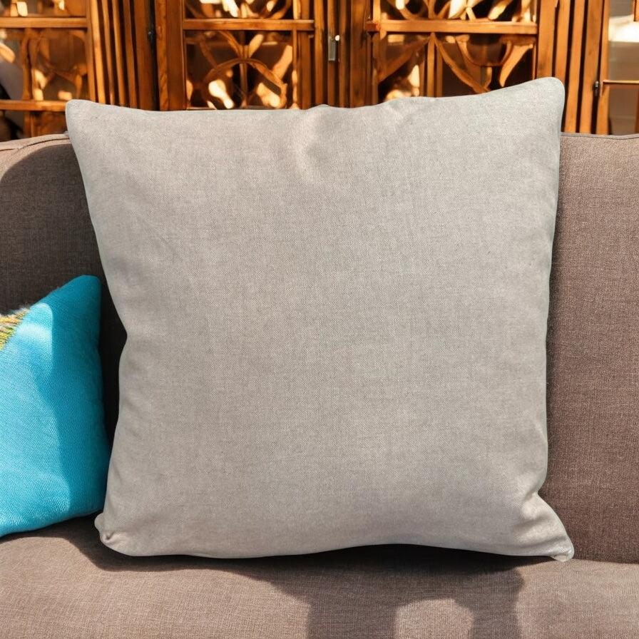 Every day Natural Linen Blend Cushion for a touch of rustic elegance