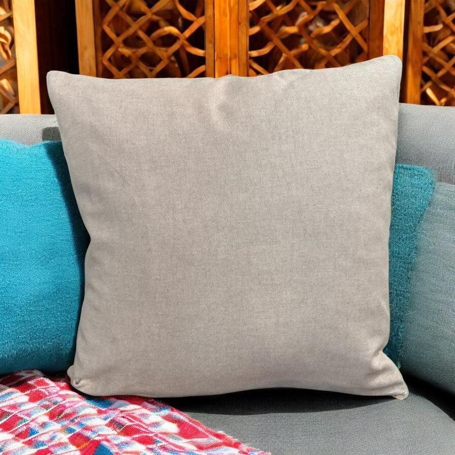 Every day Natural Linen Blend Cushion for a touch of rustic elegance