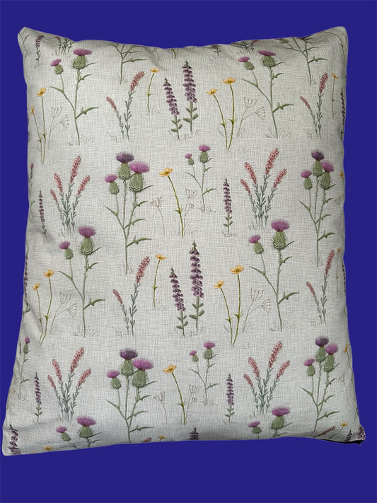 BELLA Handmade Easy Wipe: The Thistle Edition Water Resistant Cushion
